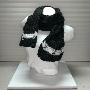 Oblong Hand Knit Scarf